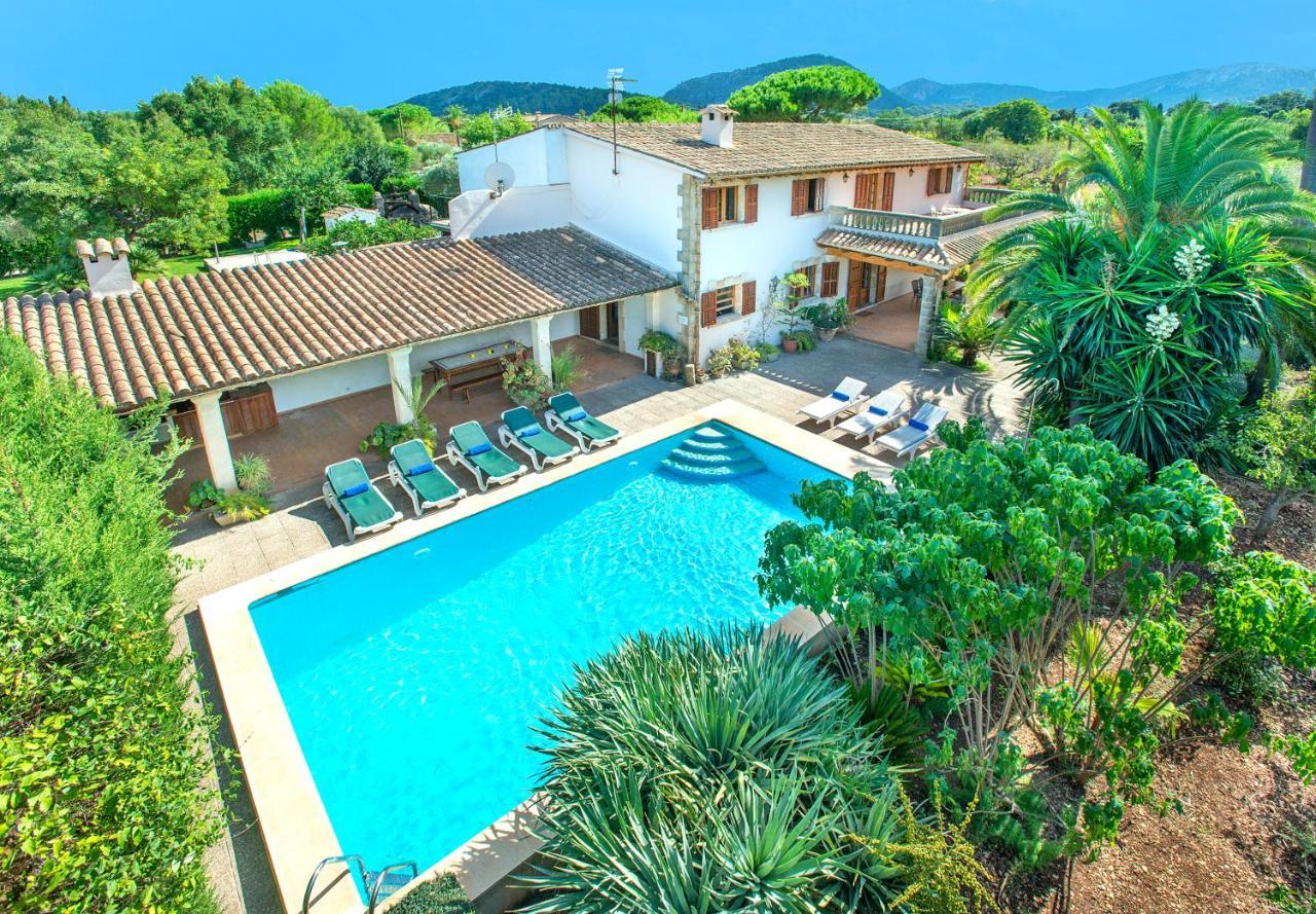 Owl Booking Villa La Font - Relax With A Big Pool Pollença Esterno foto