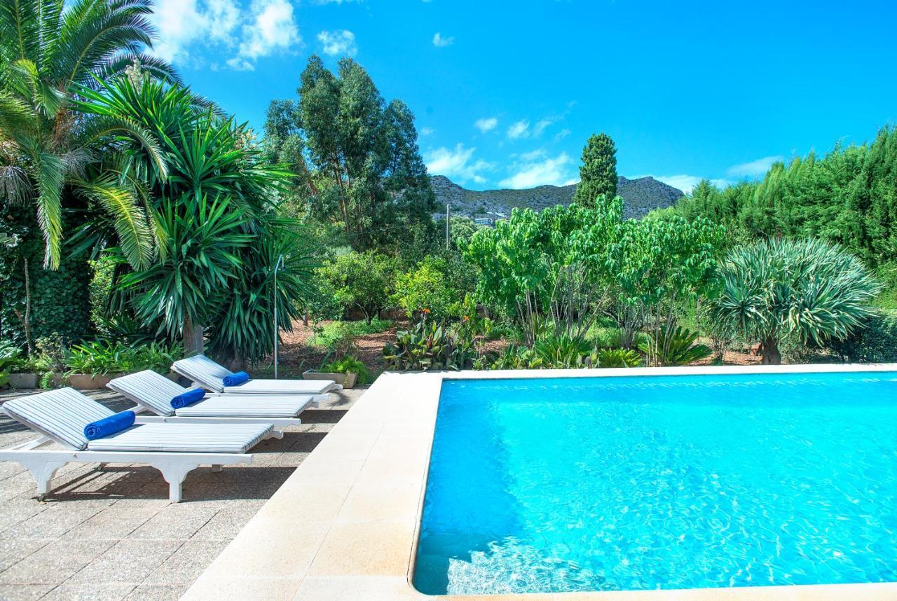 Owl Booking Villa La Font - Relax With A Big Pool Pollença Esterno foto